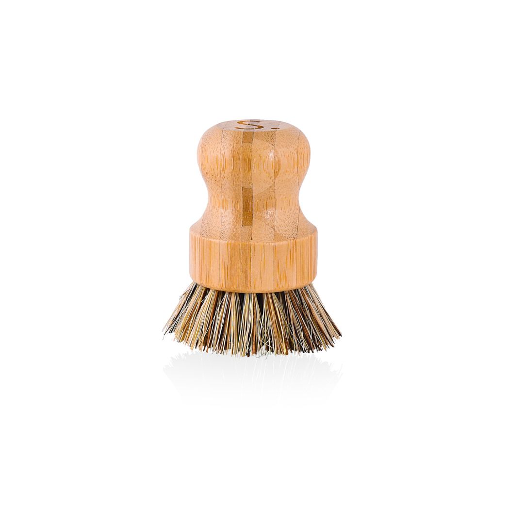 Bamboo Pot Scrubbing Brush