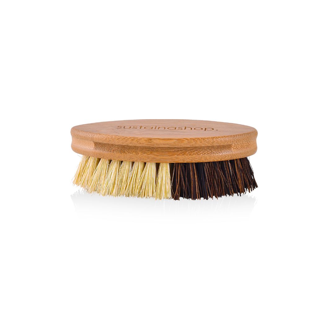 Natural Oval Scrubbing Brush