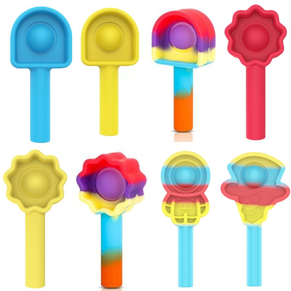 Sensory Pop it Pencil Extender