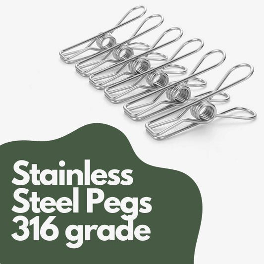 How to Properly Care for Your 316 Grade Stainless Steel Pegs?
