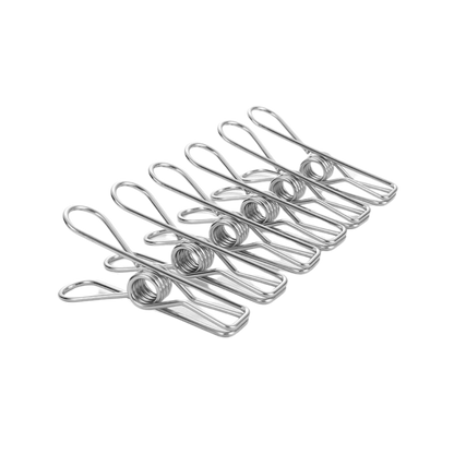 Stainless Steel Pegs - Regular 40 Pack